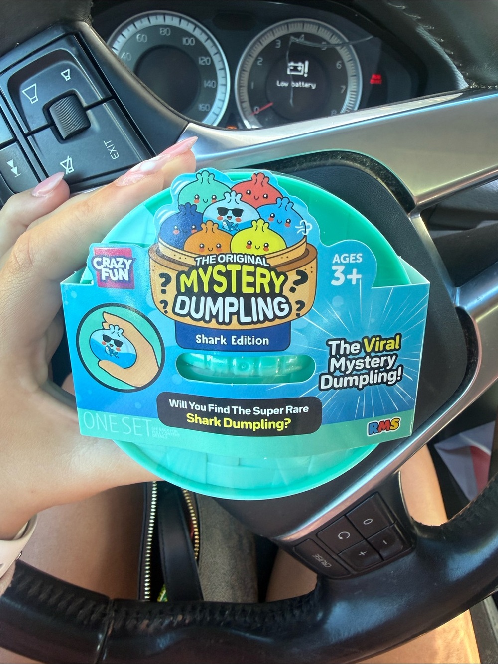 Mystery Dumpling Shark Edition Toy - Teal